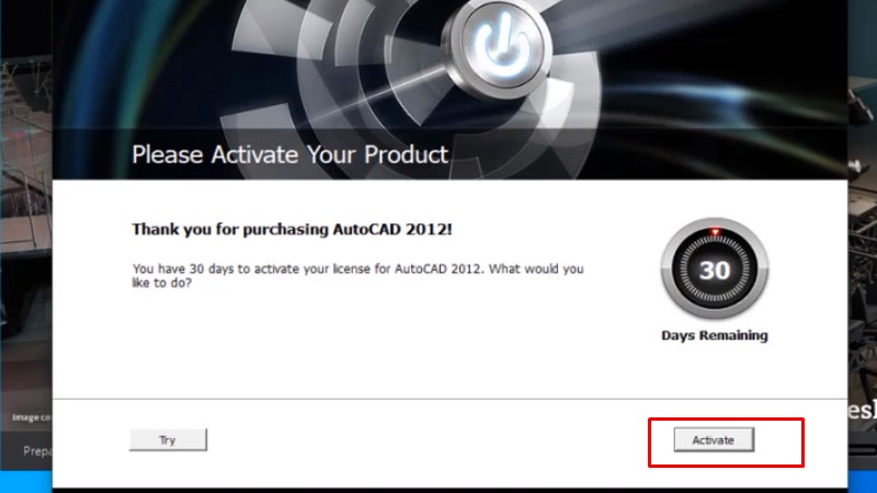 Tải Autocad 2012: Video hướng dẫn cài đặt dễ 18 Bấm vào Activate