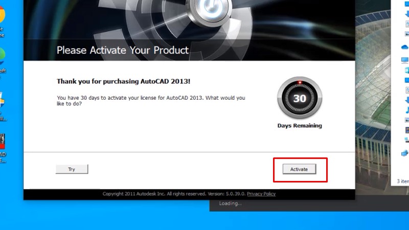 Tải AutoCad 2013: Hướng Dẫn Cài Đặt Chi Tiết Nè 19 Bấm vào Activate