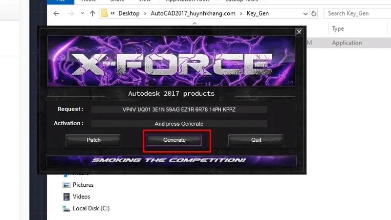 Tải AutoCad 2017 Và Hướng Dẫn Setup Chi Tiết 28 Bấm Generate
