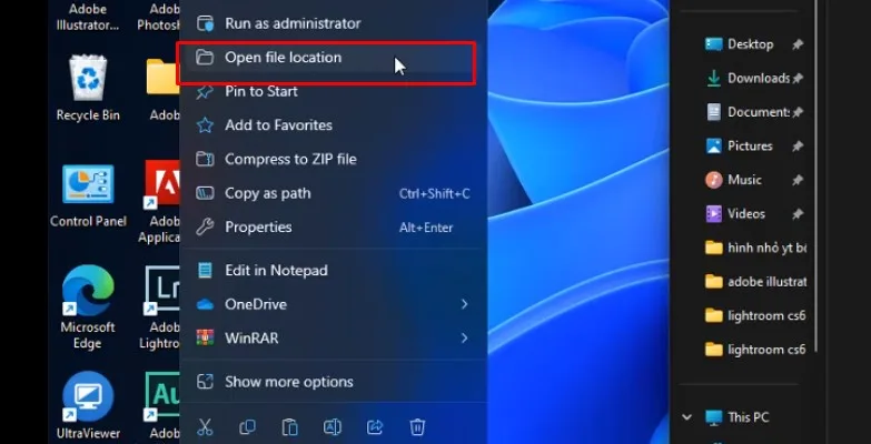 Adobe Audition CS6 Hướng Dẫn Cài Đặt Chi Tiết 20 chuột phải vào icon audition cs 6, click chuột phải và chọn như hình